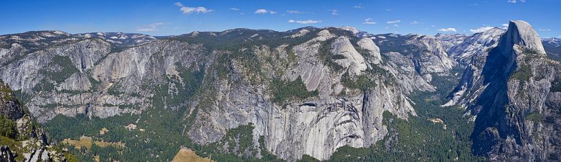 YOSEMITE VALLEY Panorama VI van Melanie Viola