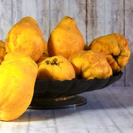 Stilleven met kweeperen van Anette Jäger