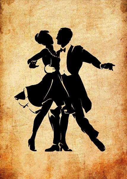 Dance Couple by Pus Meong Art