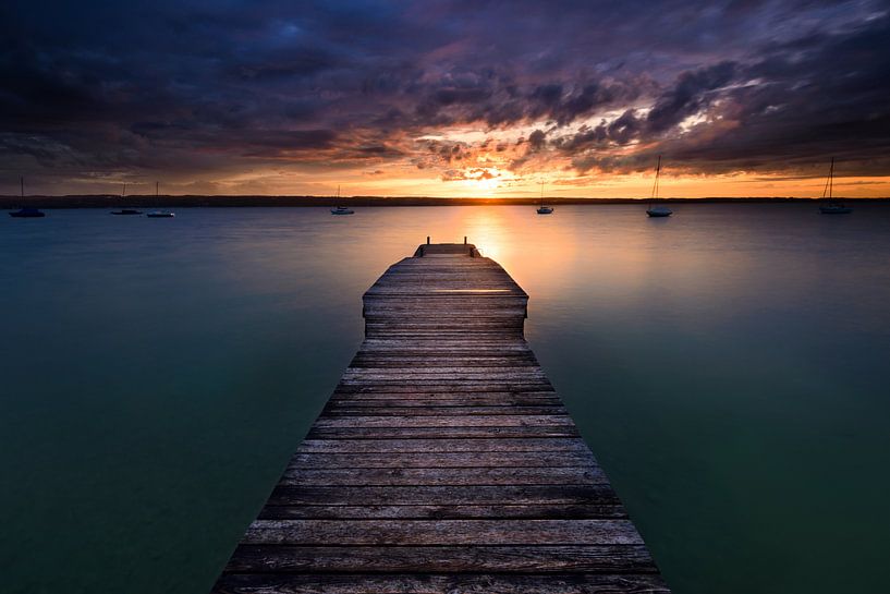 bridge into the light by Denis Feiner