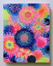 gemalte Blumen