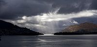 Regen over Wakatipu Meer von WvH Miniaturansicht