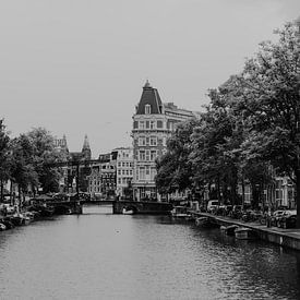 On the Amsterdam canals by Britt Laske