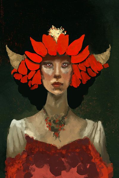 Goddess Of The Underworld by Treechild