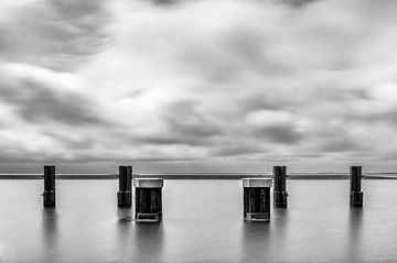 Blick auf das Meer von Maurits van Hout