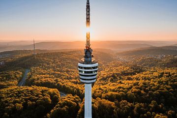 Stuttgart tv-toren van Hussein Moussaoui