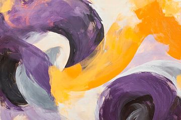 Colourful abstract movements by Poster Art Shop