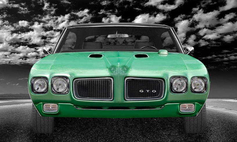 1970 Pontiac GTO in original colour by aRi F. Huber