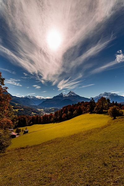 Autumn at the Watzmann by Dirk Rüter