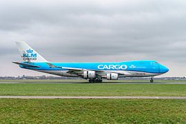 KLM Cargo Boeing 747-400ERF jumbojet.