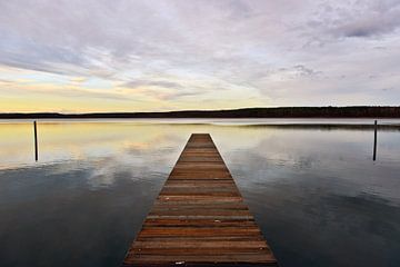 Winter meditation on Lake Storkow