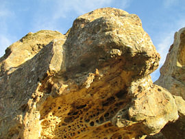 Lizard's Mouth Park - Santa Barbara California XI von Helmut Martin - The Art of Stone - Steinkunst & Photographie