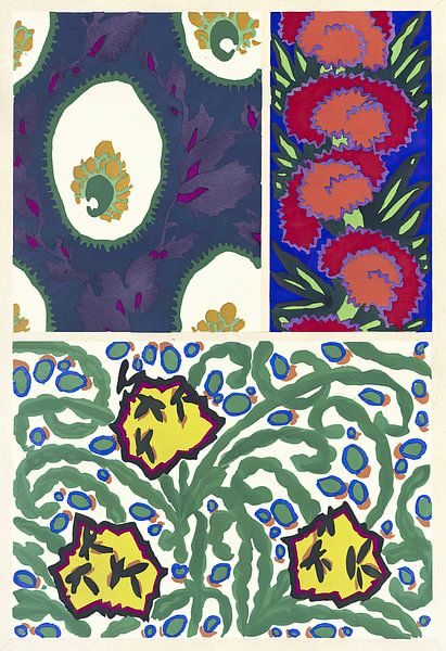 Émile-Allain Séguy - Floréal; new designs &amp; colours by Peter Balan