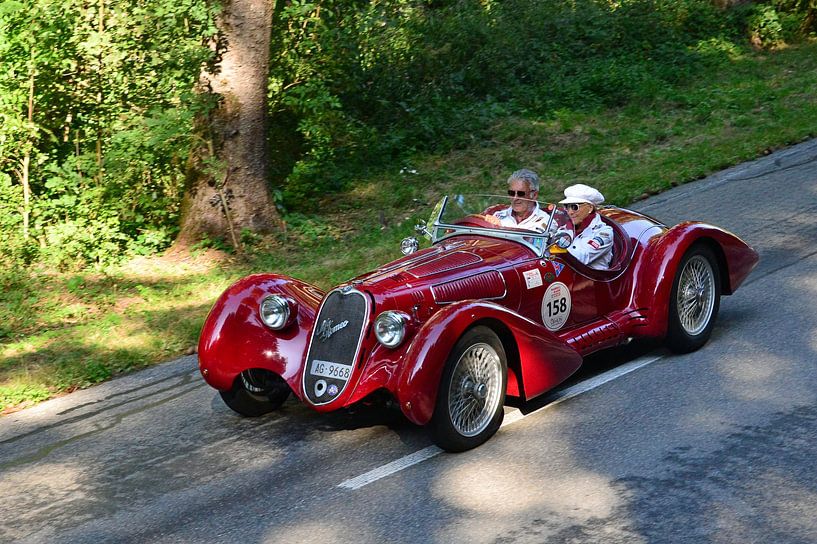 Alfa Romeo 6 C auf der Rückfahrt Eggberg Klassik 2019 von Ingo Laue