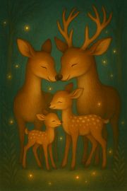 Deers – Night Hugs by Animalhugs