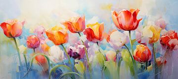 Tulp | tulp van Blikvanger Schilderijen
