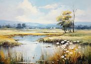 Schilderij met Diepte 30.98 van Blikvanger Schilderijen thumbnail