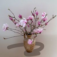 Magnolia in vase