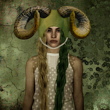 Badmuts Beauty Ram Hoorns