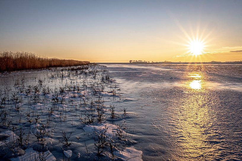 Winterlanschap van Jeanien de Gast