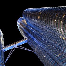 Petronas Twin Towers in Kuala Lumpur Maleisie van Inge van Boekholt
