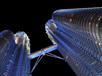 Petronas Twin Towers in Kuala Lumpur Maleisie