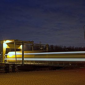 Kleurrijke Sneltrein!! van carola swagerman