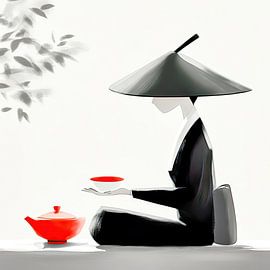 L'harmonie dans la cérémonie du thé