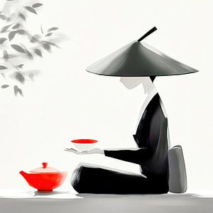 L'harmonie dans la cérémonie du thé