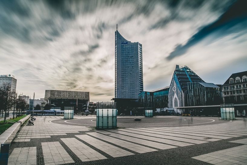 Augustplatz Leipzig van Sebastian Schimmel