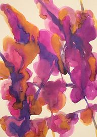 Wysteria Mysteria van Helia Tayebi Art