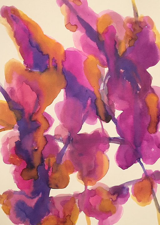 Wysteria Mysteria van <span class="secondary-font">Helia Tayebi Art</span>