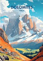 Les majestueux sommets des Dolomites