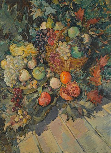 Konstantin Alexeyevich Korovin - Still Life with Fruit (1927)