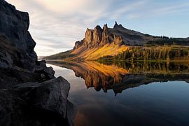 Landschaftsspiegelung im See
