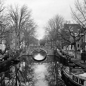 Canal Amsterdam van Dick Veldhuisen