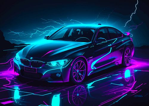 BMW M3 Neon 2