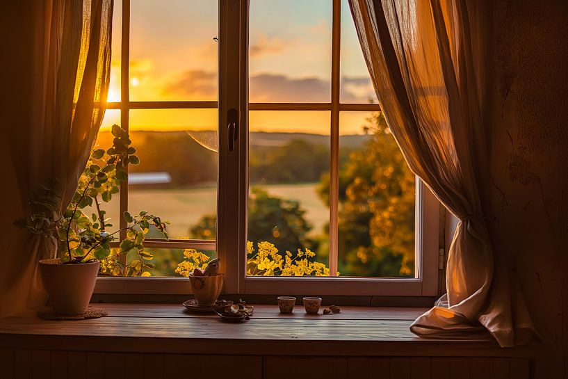 look out of the window by Egon Zitter