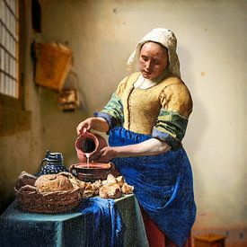 Het Melkmeisje in Depths of Fields sur Marja van den Hurk