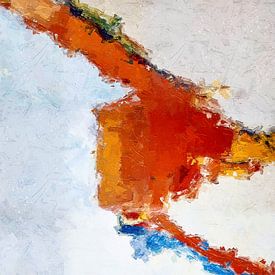 impasto-schilderkunst van Dietmar Meinhardt