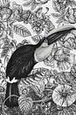 Vintage Bird van Marja van den Hurk thumbnail