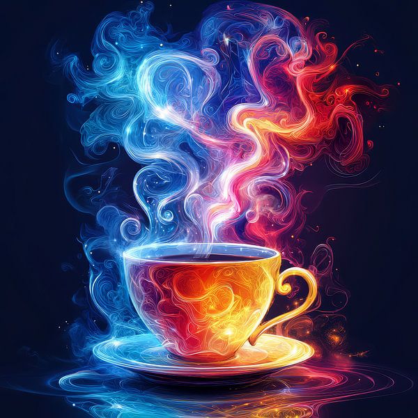 Kaffee-Fantasie von Egon Zitter