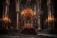 Verlassene gotische Kirche