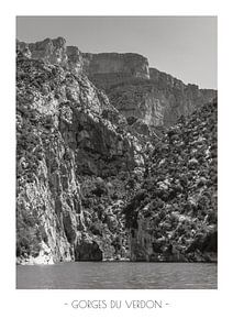 Reisposter Gorges du Verdon, Frankrijk