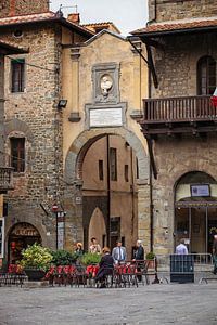 Stadtplatz von Cortona