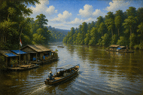 Mahakam River – Floating Villages of East Kalimantan - Indonesia