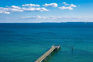An der Küste der Ostsee auf der Insel Rügen.