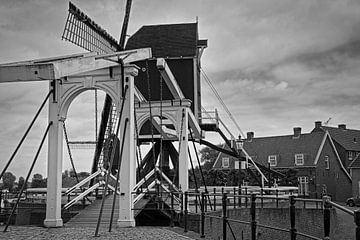 Windmolen vesting Heusden van Rob Boon