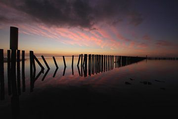 Ameland/Zonsopkomst van Rinnie Wijnstra