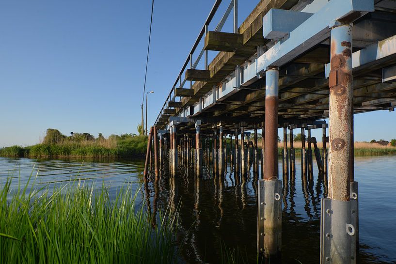 Brücke über den Wreecher See - Einmündung Rügischer Bodden, von GH Foto & Artdesign